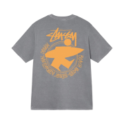 Stussy Beach Roots T-Shirt Grey