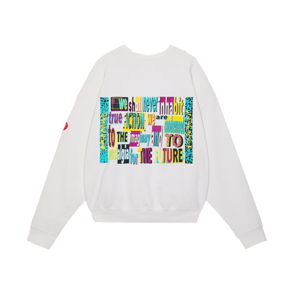 카브엠트 워시드 글로리피케이션 크루넥 화이트 - 23FW(Cav Empt Washed Glorification Crewneck White - 23FW) - 2