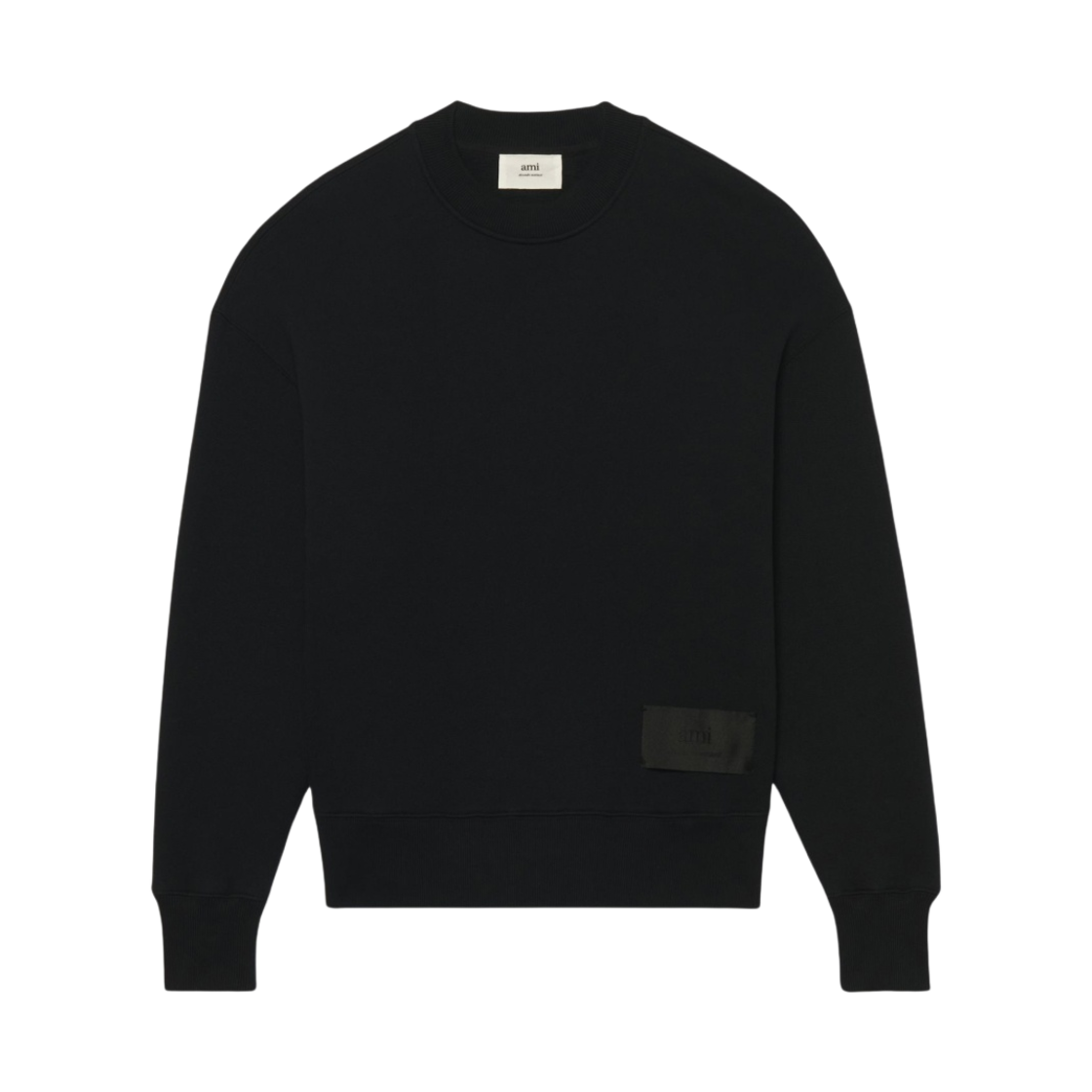 아미 알렉산드레 마티우시 스웨트셔츠 블랙(AMI Alexandre Mattiussi Sweatshirt Black) - 1