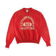 Saint Mxxxxxx Unknown PWR Crew Neck Sweatshirt Red - 23SS