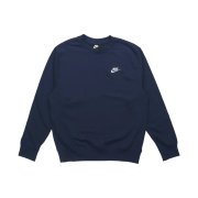 Nike NSW Club French Terry Crew Sweatshirt Navy - Asia