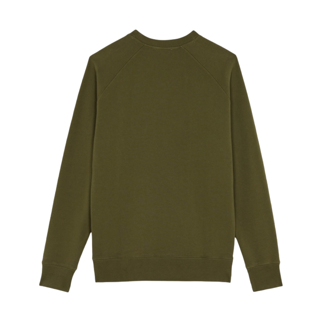 메종 키츠네 그레이 폭스 헤드 패치 클래식 스웨트셔츠 카키 그레이(Maison Kitsune Grey Fox Head Patch Classic Sweatshirt Khaki Grey) - 2