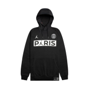 Jordan x Paris Saint-Germain Wordmark Fleece Pullover Hoodie Black - US/EU