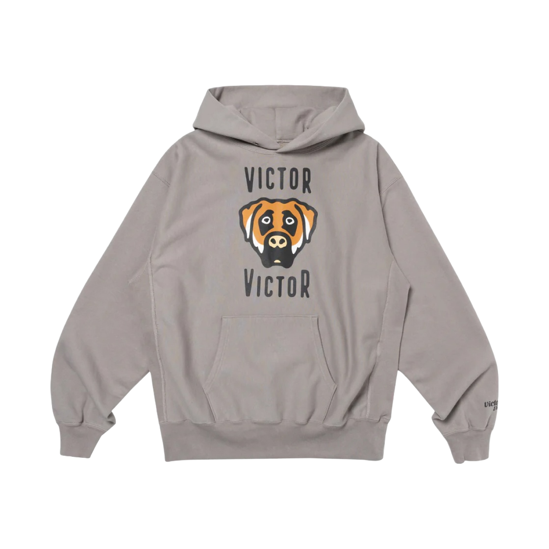 빅터 빅터 스웨트 후드 그레이(Victor Victor Sweat Hoodie Gray)