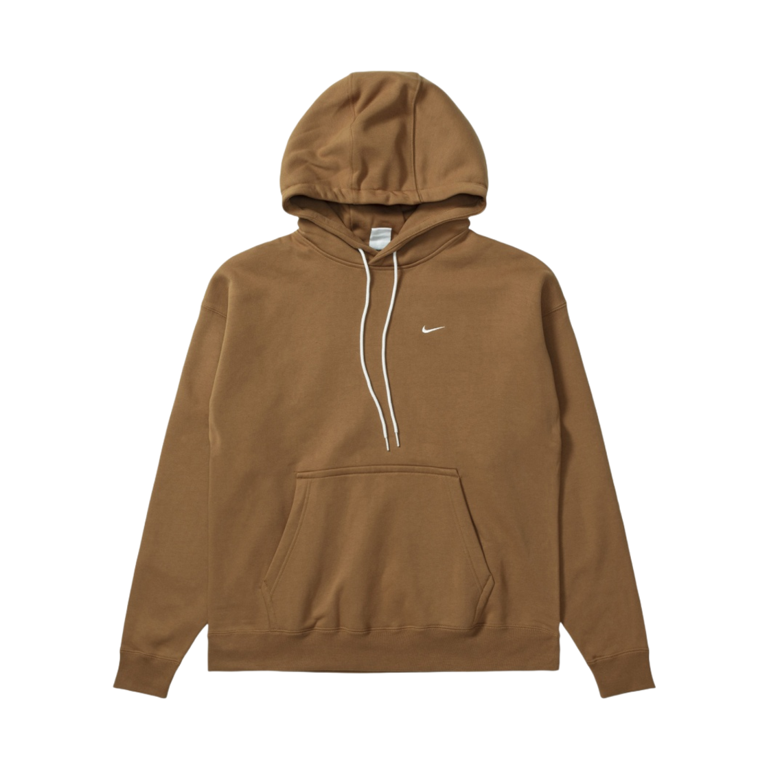 나이키 NRG 솔로 스우시 플리스 후드 에일 브라운 - US/EU(Nike NRG Solo Swoosh Fleece Hoodie Ale Brown - US/EU)