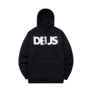 Deus Ex Machina All Caps Hoodie Black