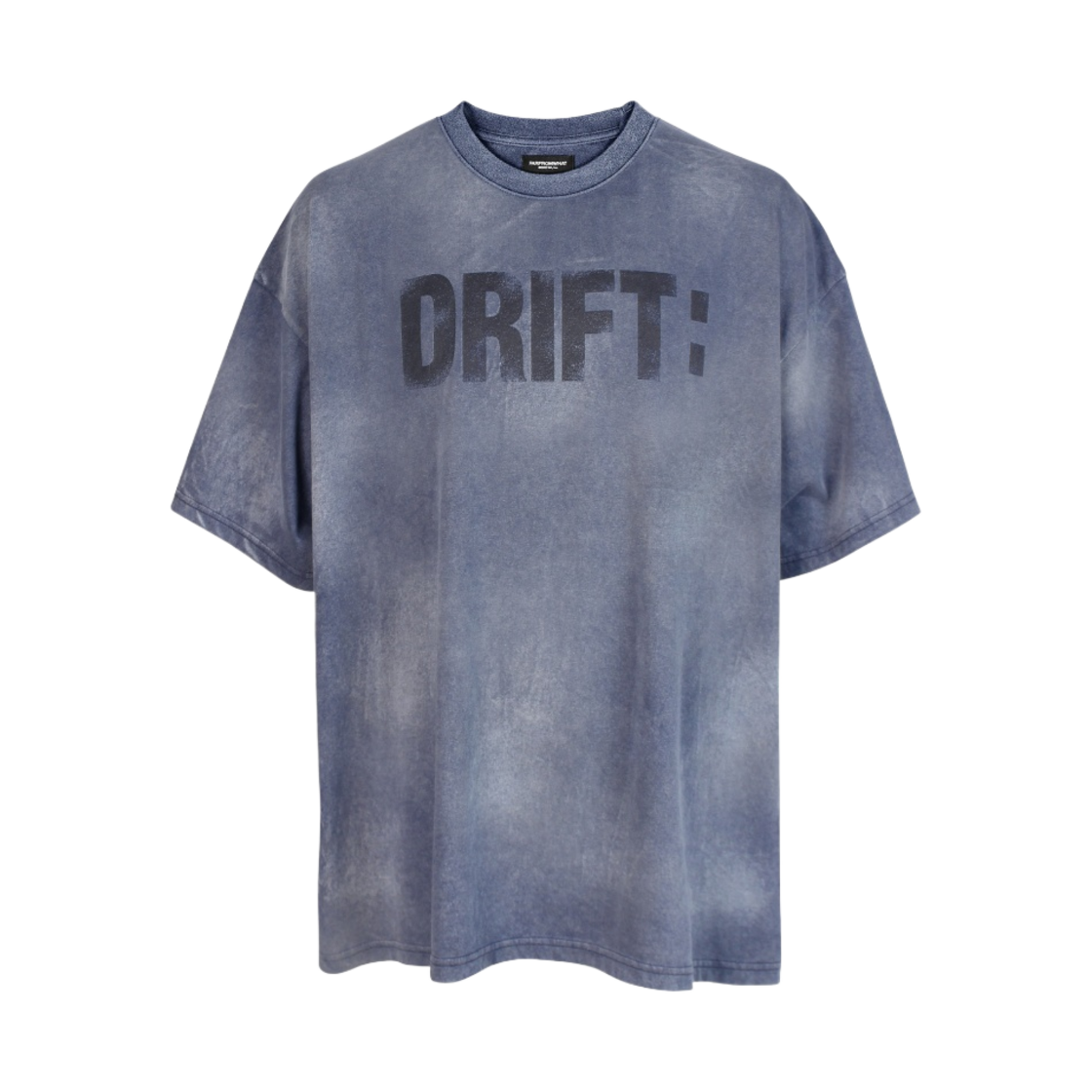 - Farfromwhat Far Wahsed Drift T-Shirt Navy