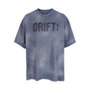 Farfromwhat Far Wahsed Drift T-Shirt Navy