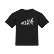 Nike Sneaker Evolution Short Sleeve T-Shirt Black - Asia