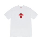 Supreme Cross Box Logo T-Shirt White - 20FW