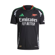 Adidas Arsenal 2024/25 Away Authentic Jersey Black - KR Sizing (Non Marking Ver.)