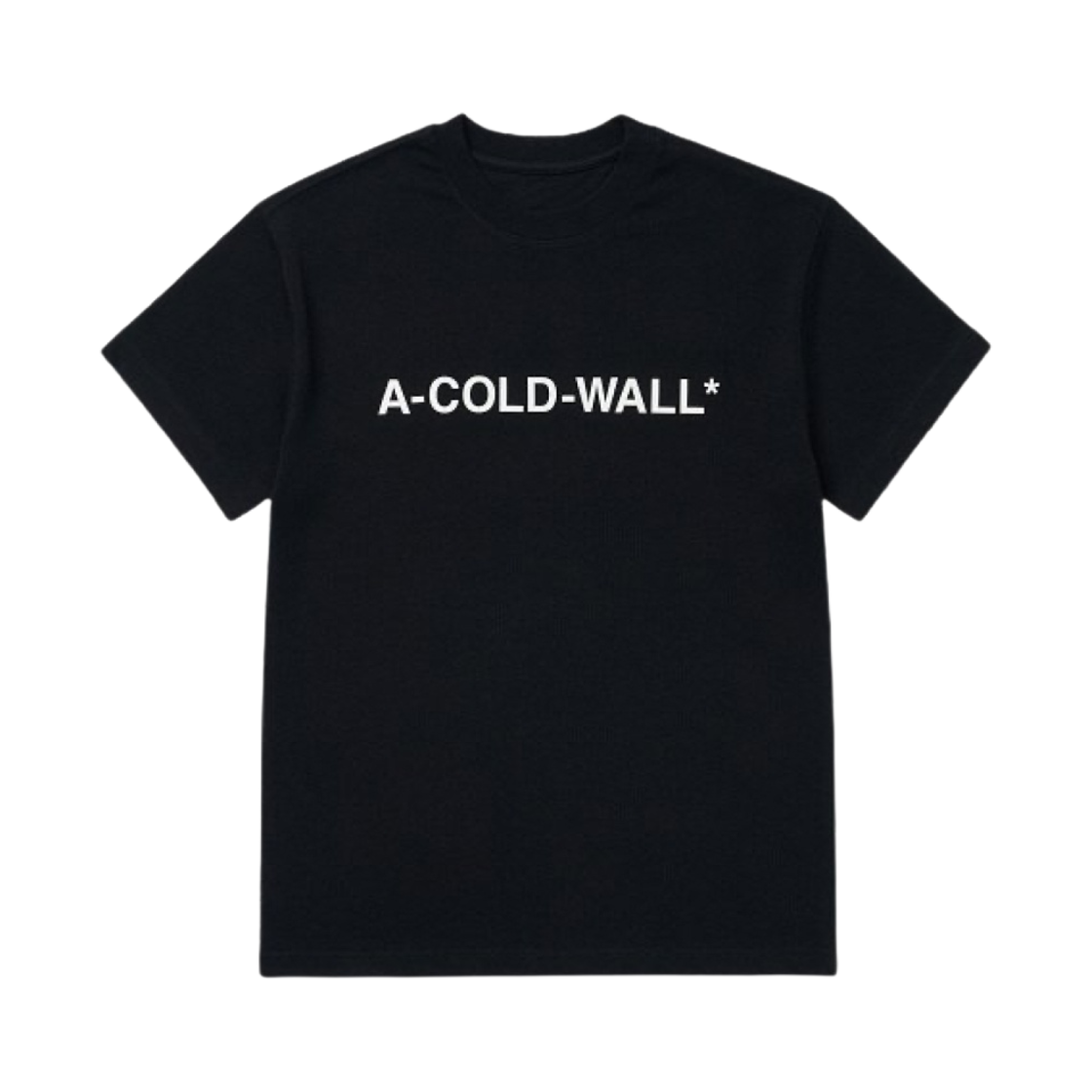 어콜드월 에센셜 로고 티셔츠 블랙(A Cold Wall Essential Logo T-Shirt Black)