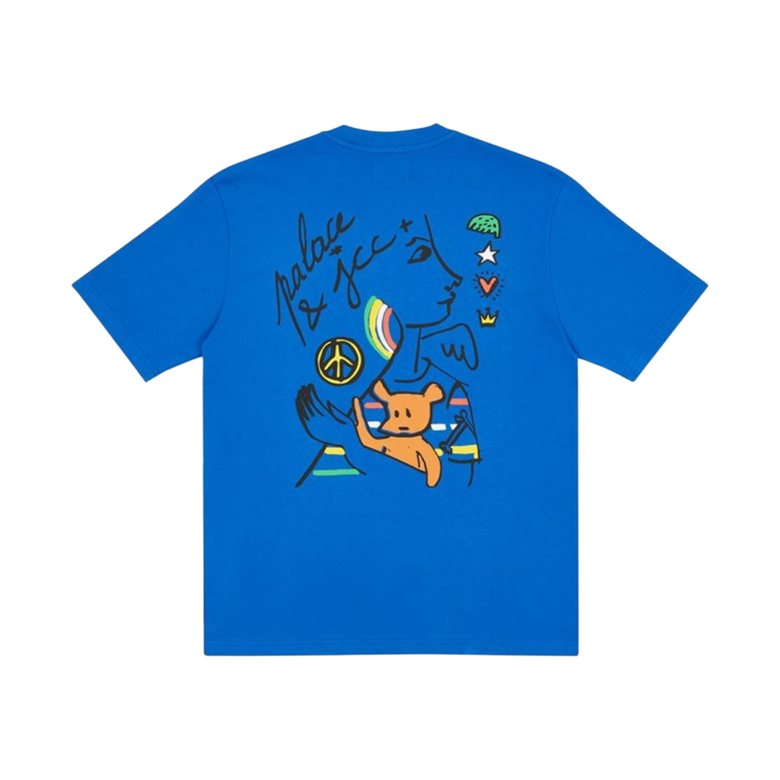 - Palace JCDC2 T-Shirt Blue - 20SS