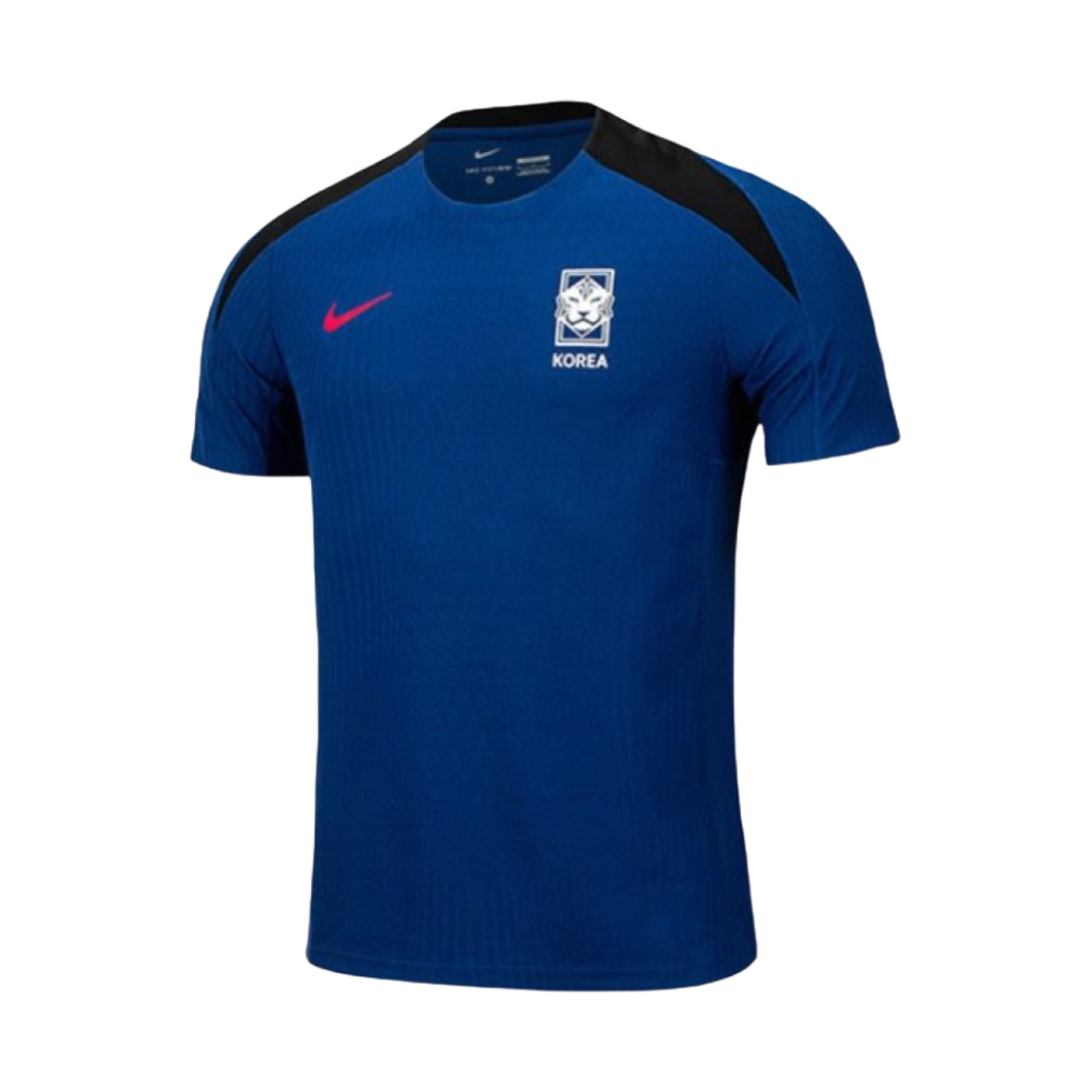 나이키 대한민국 스트라이크 엘리트 드라이핏 ADV 풋볼 숏슬리브 탑 글로벌 블루 블랙 글로벌 레드 - 아시아(Nike Korea Strike Elite Dri-Fit ADV Knit Football Short Sleeve Top Global Blue Black Global Red - Asia)