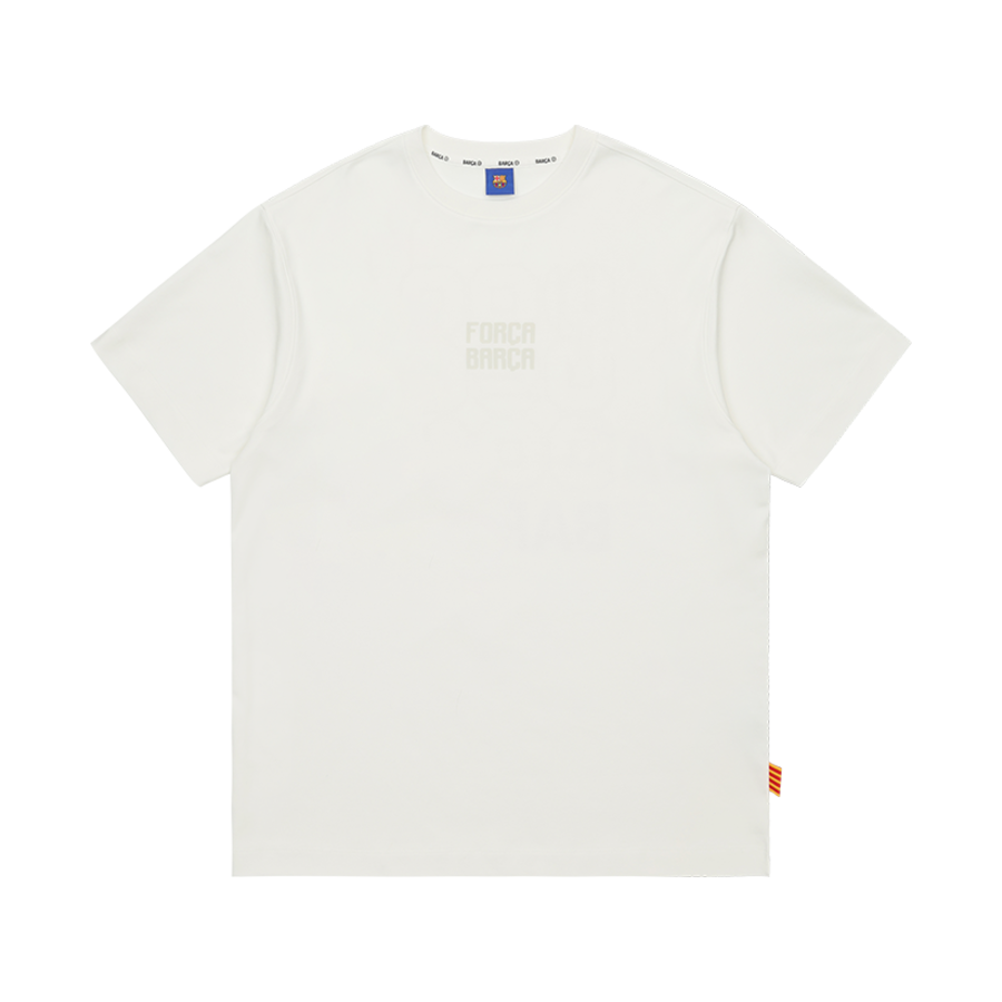 EBCBSSWH1 FC Barcelona Special Line Korean T-Shirt White