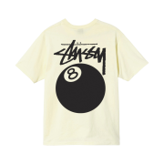 Stussy 8 Ball T-Shirt Pale Yellow - 21SS