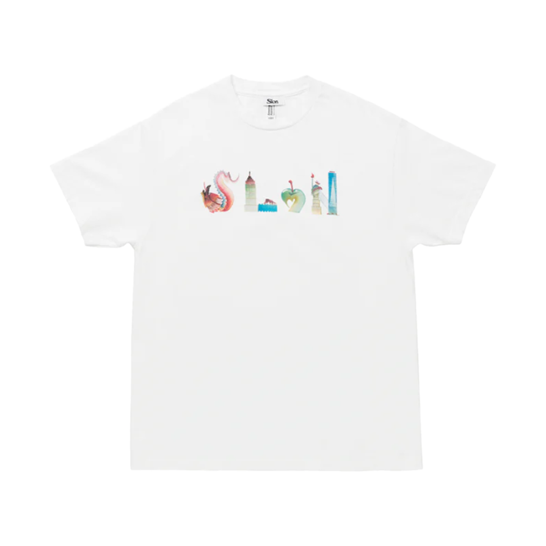 Slon Canal St Classic Tee "White" CHERRY DRIVER Slon Canal St Classic Tee White