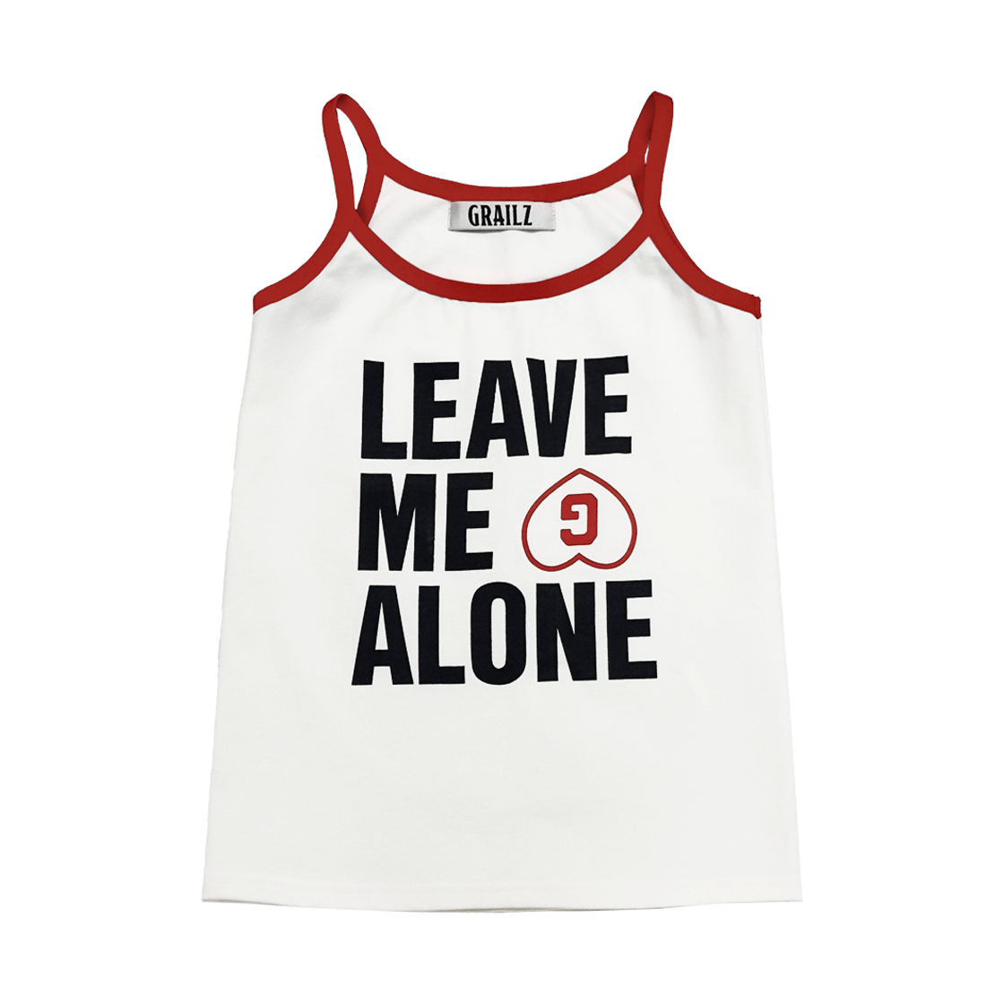 GR25SSFS11RD GRAILZ Leave Me Sleeveless Red