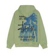 Stussy Ist Venus Zip Hoodie Moss