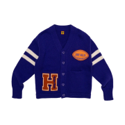 Human Made Low Gauge Knit Cardigan Purple