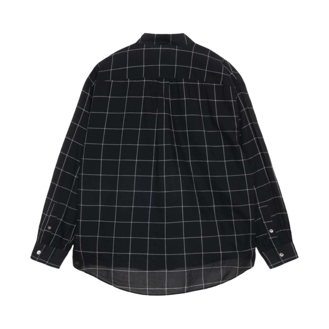 스투시 라이트웨이트 클래식 셔츠 블랙 윈도페인 | Stussy | KREAM