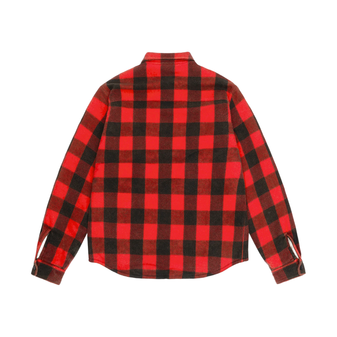 스투시 쉐르파 라인드 버팔로 플레이드 셔츠 레드(Stussy Sherpa Lined Buffalo Plaid Shirt Red) - 2