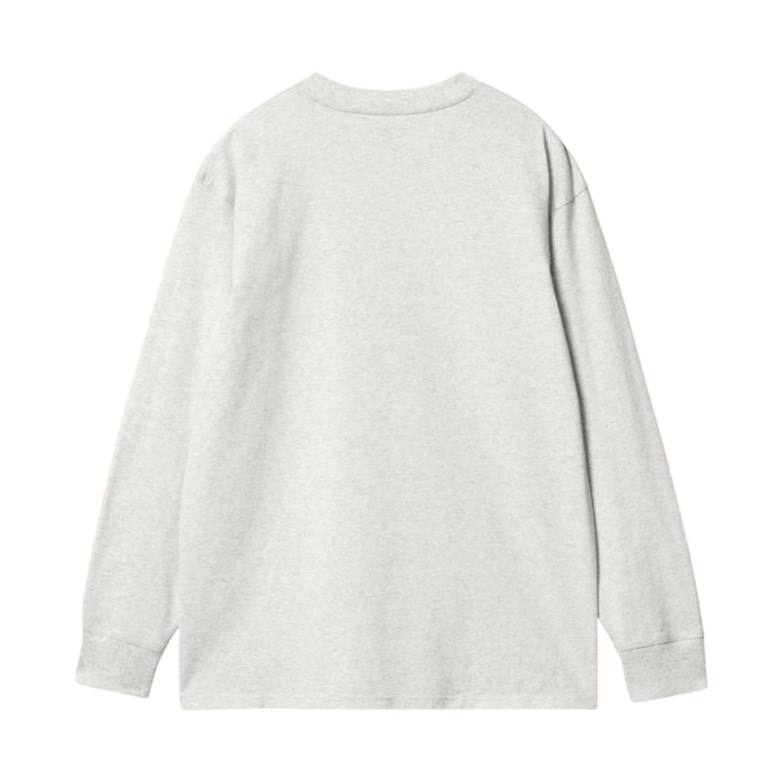칼하트 WIP 아메리칸 스크립트 롱슬리브 티셔츠 애쉬 헤더(Carhartt WIP American Script Long Sleeve T-Shirt Ash Heather) - 2