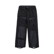 Balenciaga Patchwork Pajama Pants Black