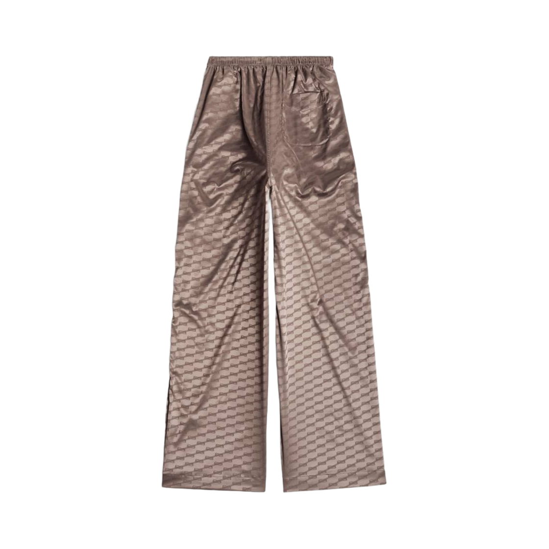 (W) 발렌시아가 BB 모노그램 루즈 파자마 팬츠 다크 베이지((W) Balenciaga BB Monogram Loose Pyjama Pants Dark Beige) - 2