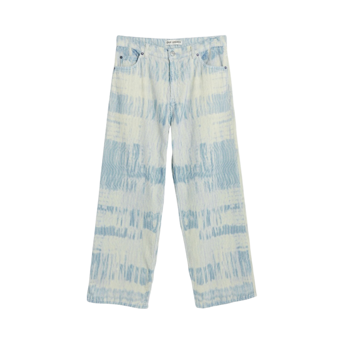 아워레가시 바스트컷 블루 브러쉬 스트로크 프린트(Our Legacy Vast Cut Blue Brush Stroke Print) - 1