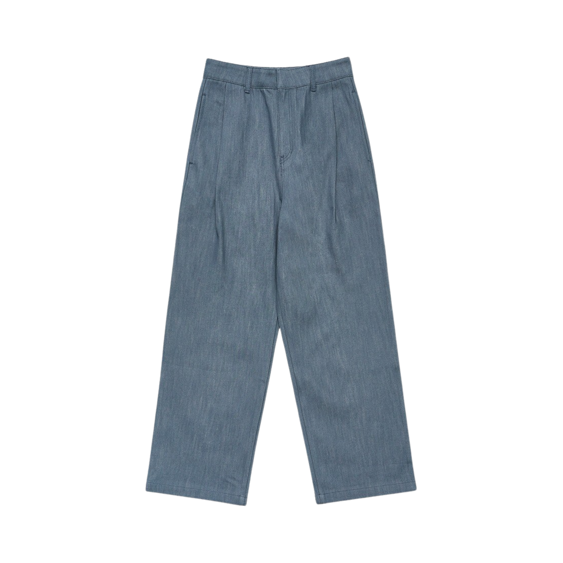 아모멘토 스트레이트 와이드 핏 데님 블루(Amomento Straight Wide Fit Denim Blue)