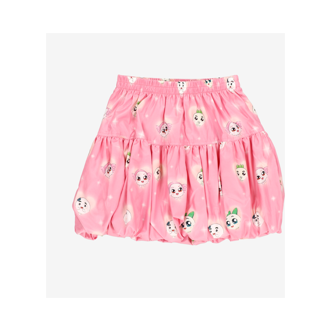 쿵야 레스토랑즈 X 스핀즈 미니 벌룬 스커트 핑크(Koongya Restaurantz X SPINNS Mini Balloon Skirt Pink)