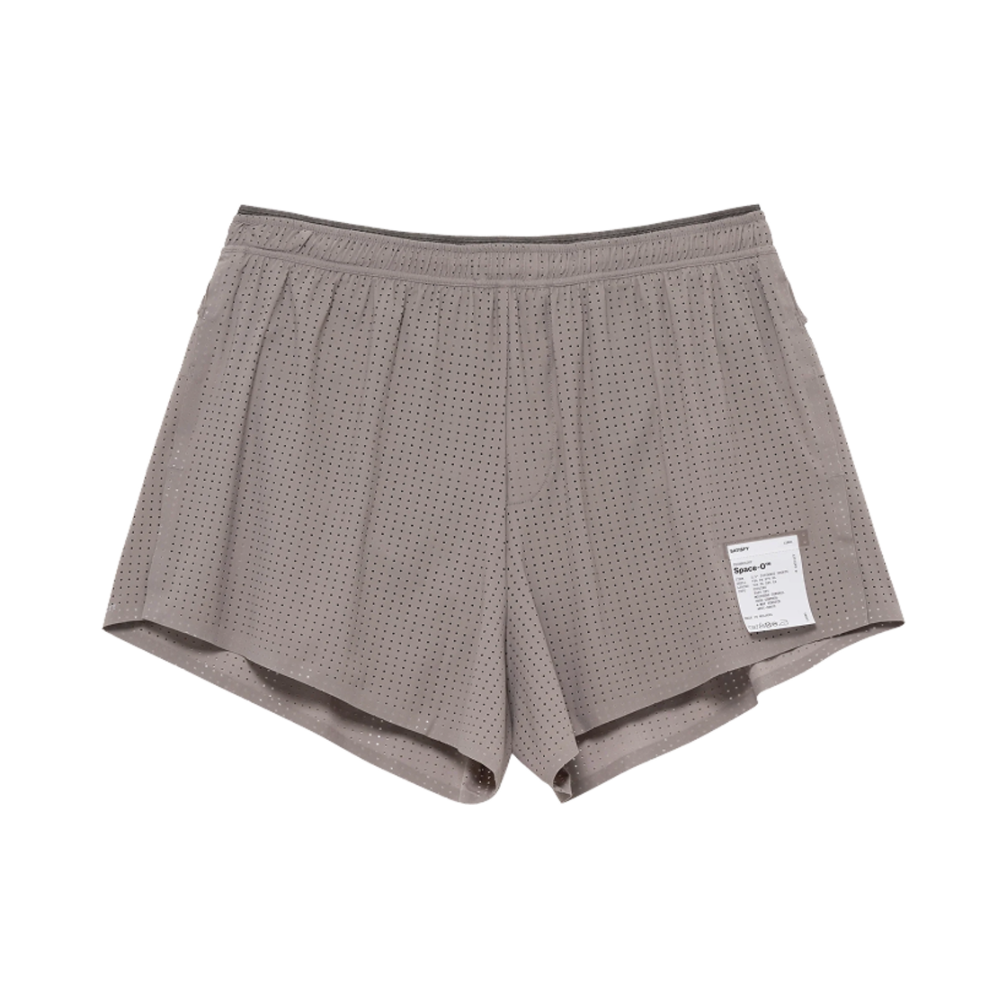 12001-TA Satisfy Space-O 2.5 Inch Distance Shorts Taupe