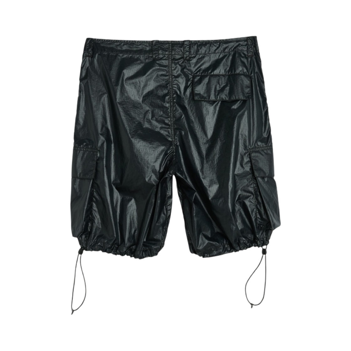 아워레가시 마운트 쇼츠 블랙 테크 친츠 립스탑(Our Legacy Mount Shorts Black Tech Chintz Ripstop) - 2
