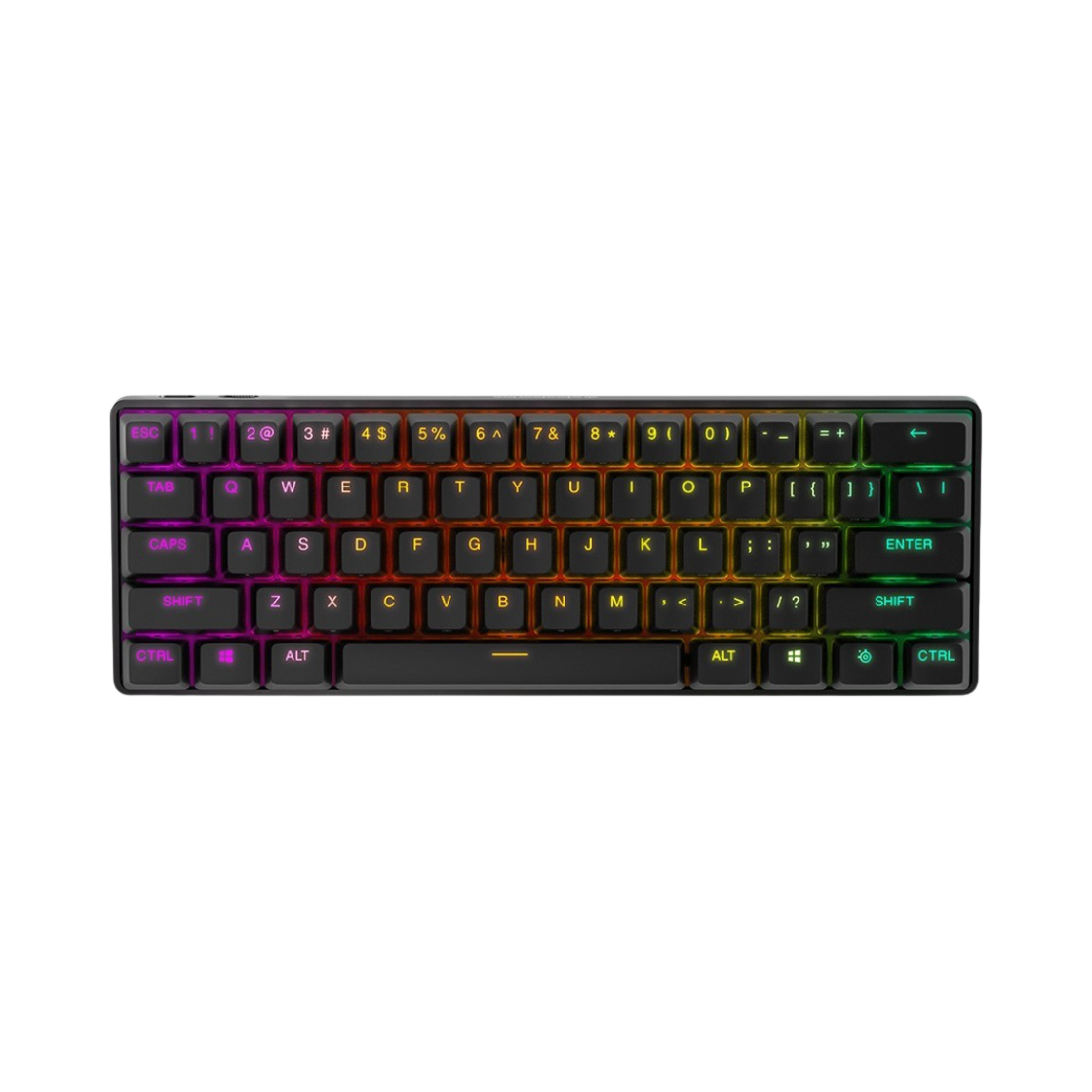 스틸시리즈 에이펙스 프로 미니 무선 게이밍 키보드 영문 자판 블랙 (국내 정식 발매 제품)(Steelseries Apex Pro Mini Wireless Gaming Keyboard US English Black (Korean Ver.))