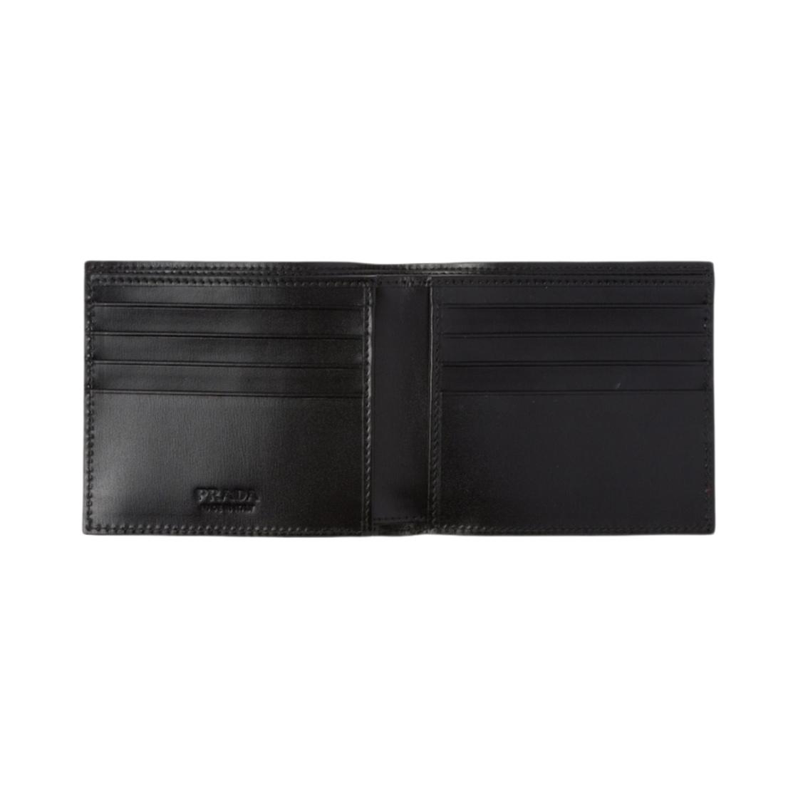 프라다 레더 월렛 블랙(Prada Leather Wallet Black) - 2