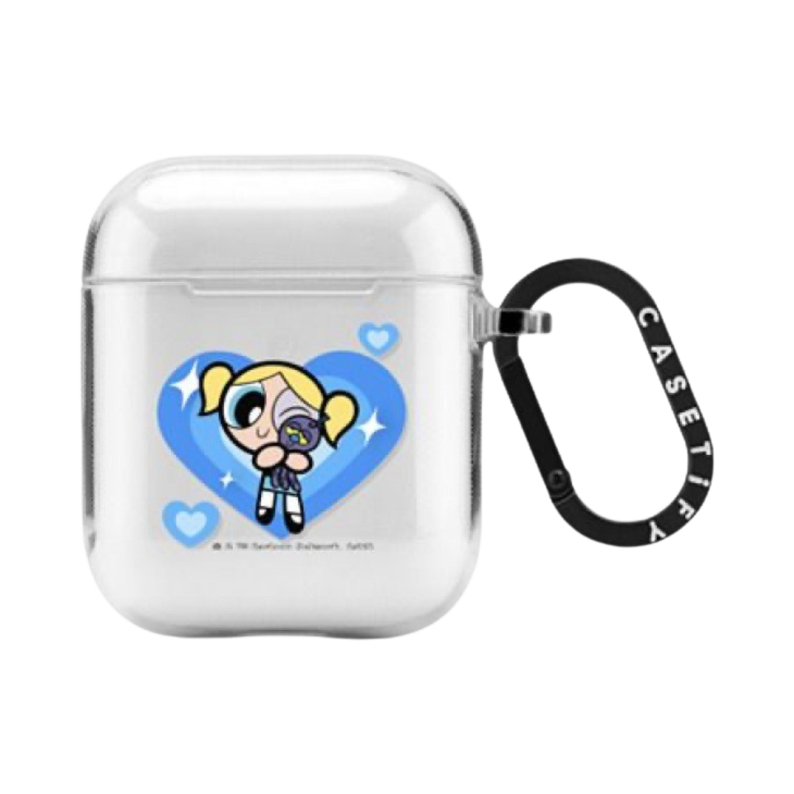 케이스티파이 x 파워퍼프걸 버블 에어팟 2세대 에센셜 케이스 클리어(Casetify x The Powerpuff Girls Bubbles AirPods 2nd Gen Essential Case Clear) - 1