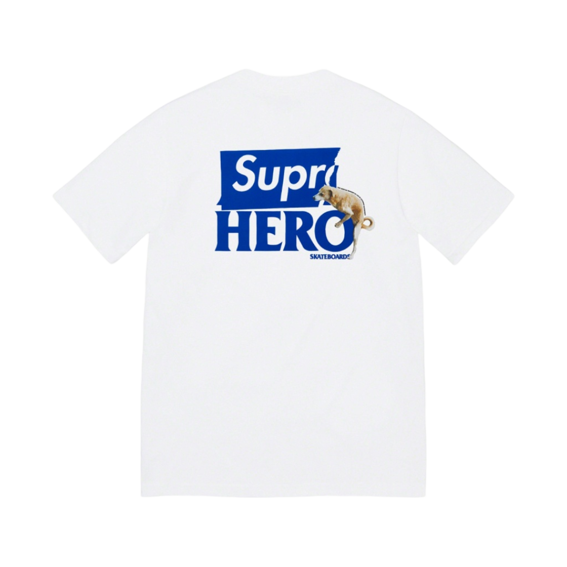 슈프림 안티히어로 도그 티셔츠 화이트 - 22SS | Supreme | KREAM