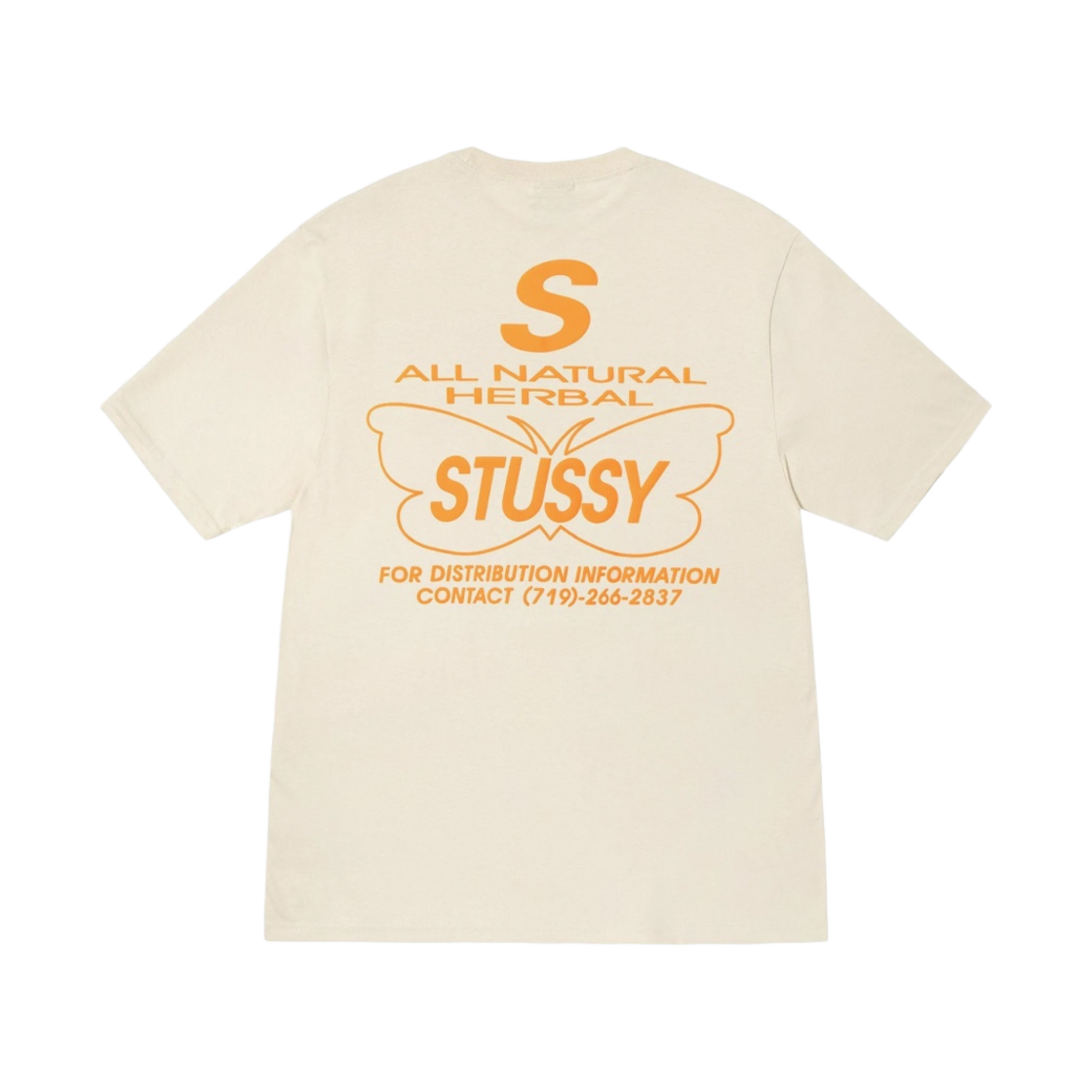 스투시 올 내츄럴 피그먼트 다이드 티셔츠 내츄럴(Stussy All Natural Pigment Dyed T-shirt Natural) - 1