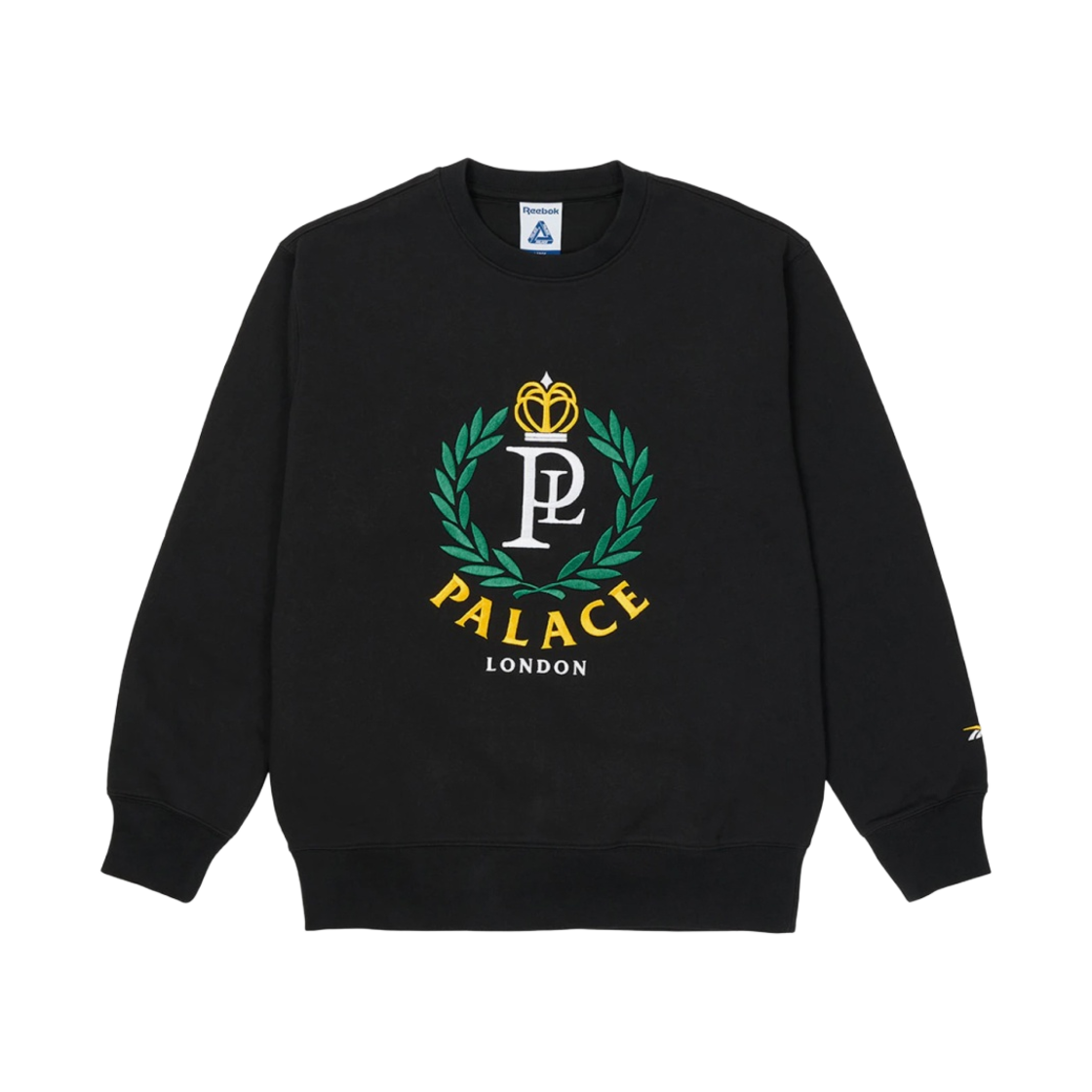 팔라스 x 리복 NPC 크루넥 스웨트셔츠 블랙 - 21SS