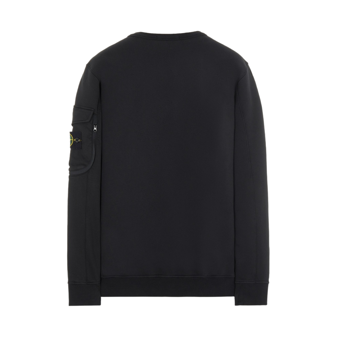 스톤 아일랜드 61151 코튼 플리스 가먼트 다이드 크루넥 스웨트셔츠 블랙 - 22SS(Stone Island 61151 Cotton Fleece Garment Dyed Crewneck Sweatshirt Black - 22SS) - 2