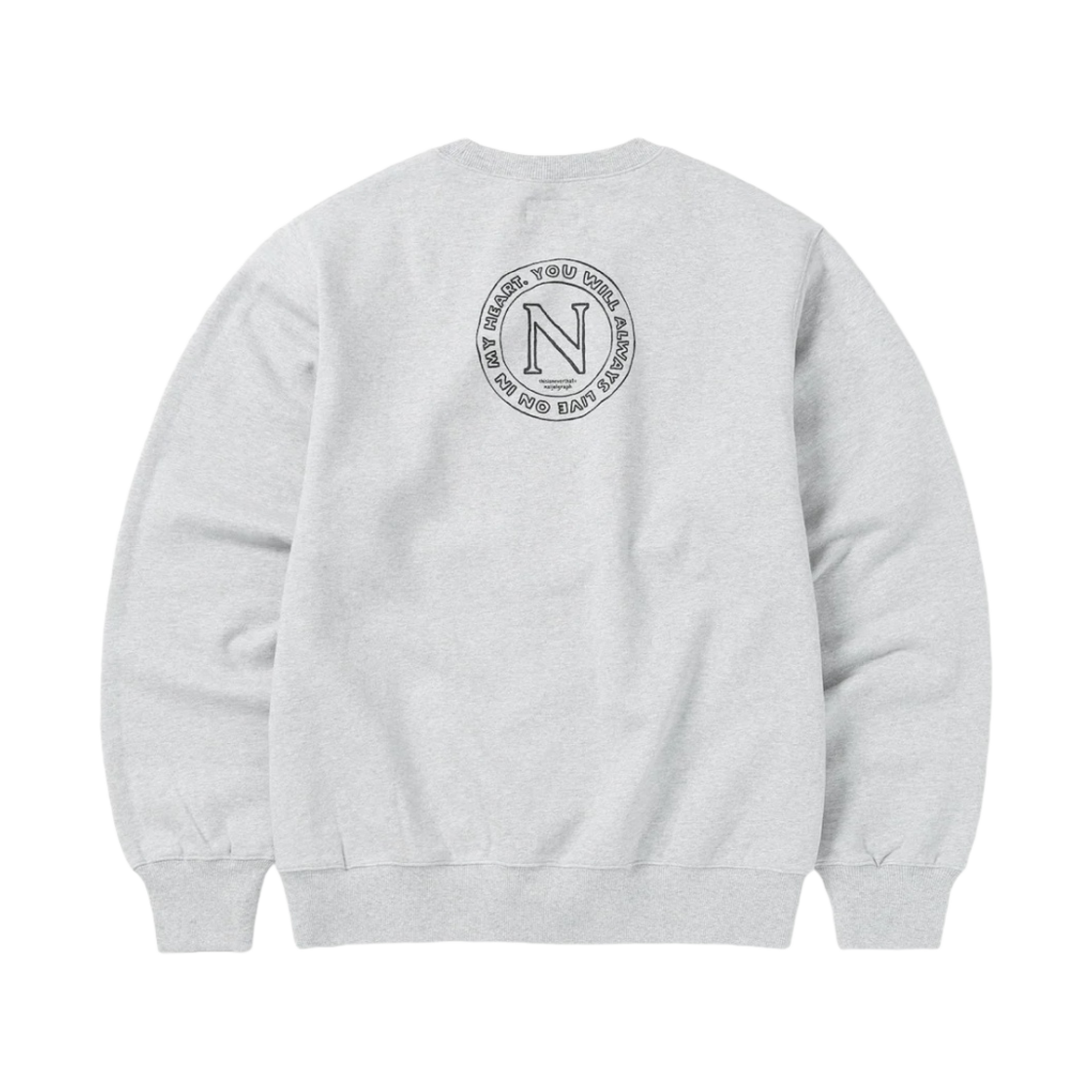 디스이즈네버댓 x 나이젤 그래프 로고 크루넥 그레이(Thisisneverthat x Naijel Graph Logo Crewneck Grey) - 2