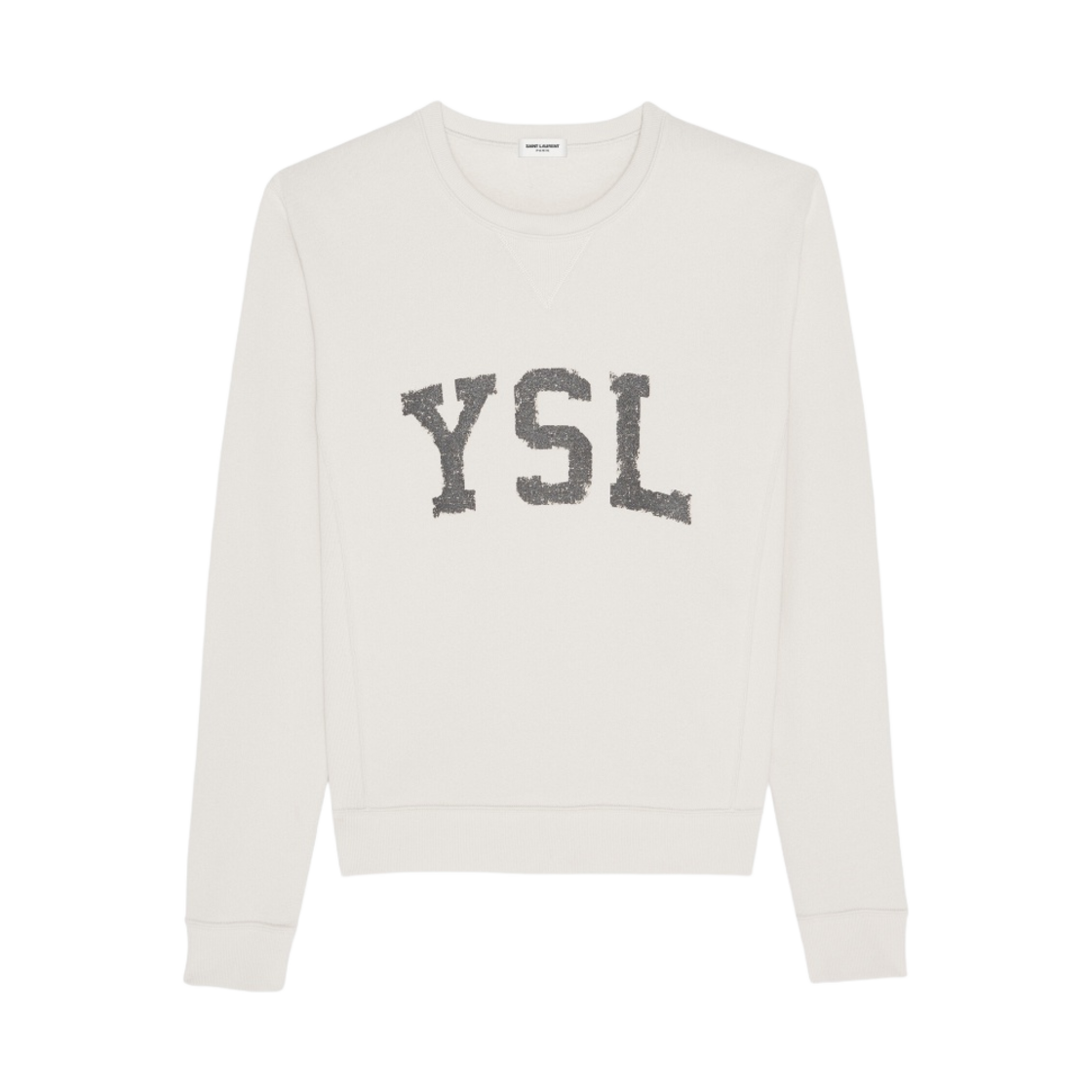 생로랑 YSL 스웨트셔츠 더티 에크루(Saint Laurent YSL Sweatshirt Dirty Ecru) - 1