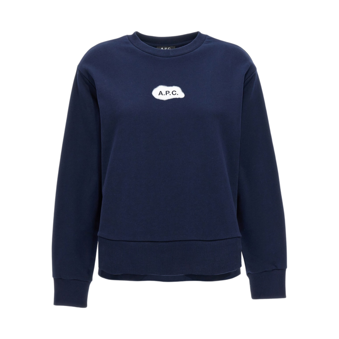(W) 아페쎄 시빌레 스웨트셔츠 블루((W) A.P.C. Sibylle Sweatshirt Blue) - 1