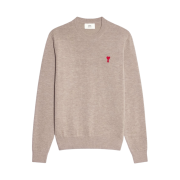 AMI de Coeur Wool Knit Beige