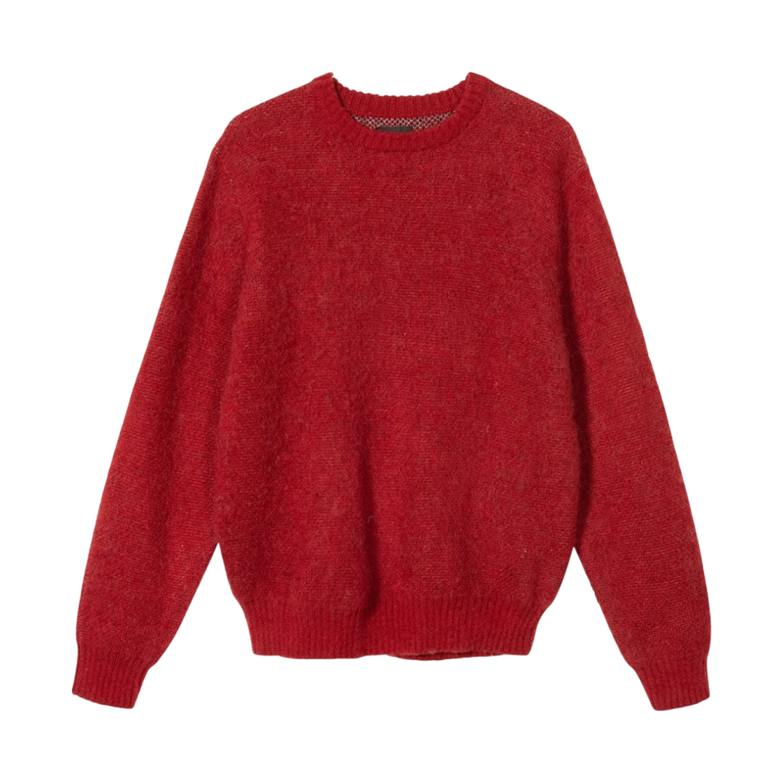 스투시 8볼 헤비 브러쉬드 모헤어 스웨터 레드(Stussy 8 Ball Heavy Brushed Mohair Sweater Red) - 2