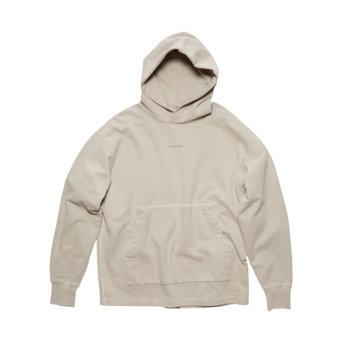 아크네 스튜디오 프랭클린 후드 스웨트셔츠 오이스터 그레이(Acne Studios Franklin Hooded Sweatshirt Oyster Grey) - 1