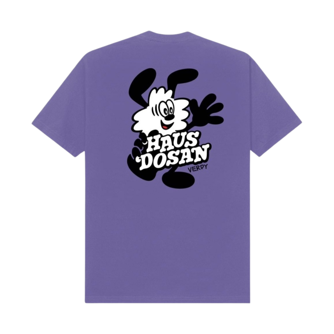 베르디 x 하우스 도산 티셔츠 라벤더(Verdy x Haus Dosan T-Shirt Lavender)