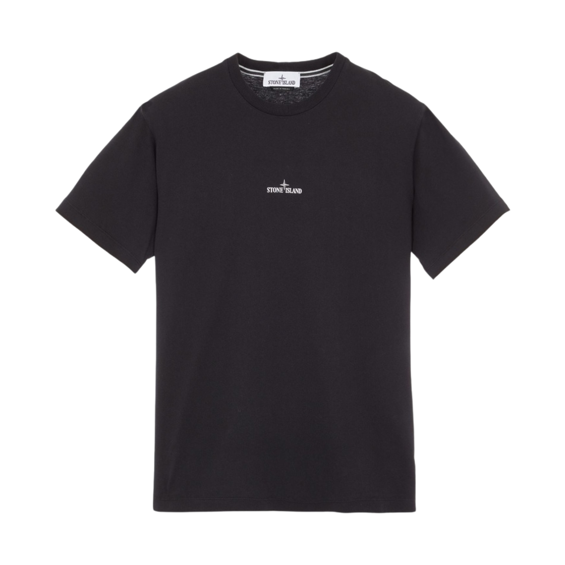 79152NS82-V0029 Stone Island 2NS81 Stamp Two Print T-Shirt Black - 23FW
