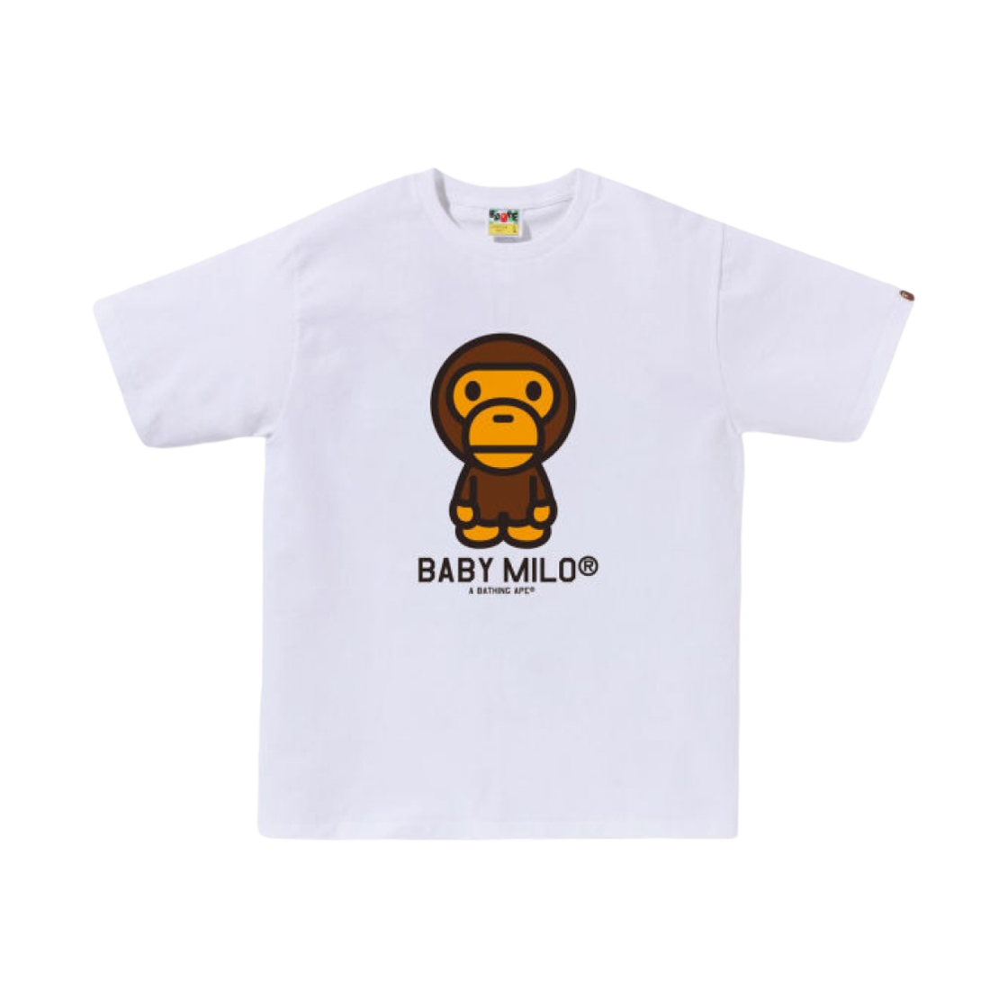 베이프 베이비 마일로 티셔츠 화이트(BAPE Baby Milo T-Shirt White)